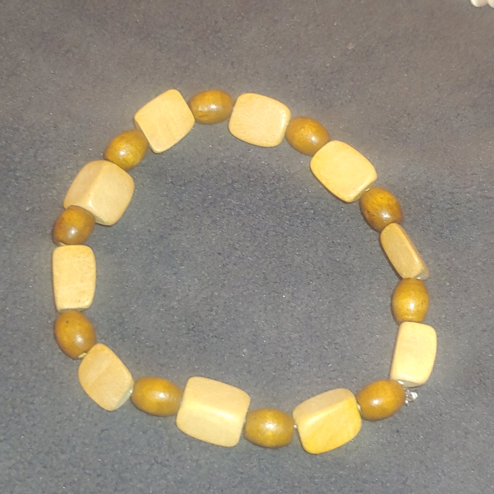 Cool wooden bracelet